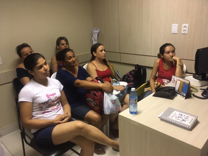 Palestra sobre Hábitos Alimentares Para Crianças do NUTEP.